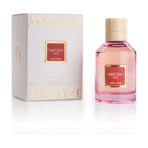 Bottle and box of AntiQua Firenze Amore & Psiche Eau de Parfum 100 ml