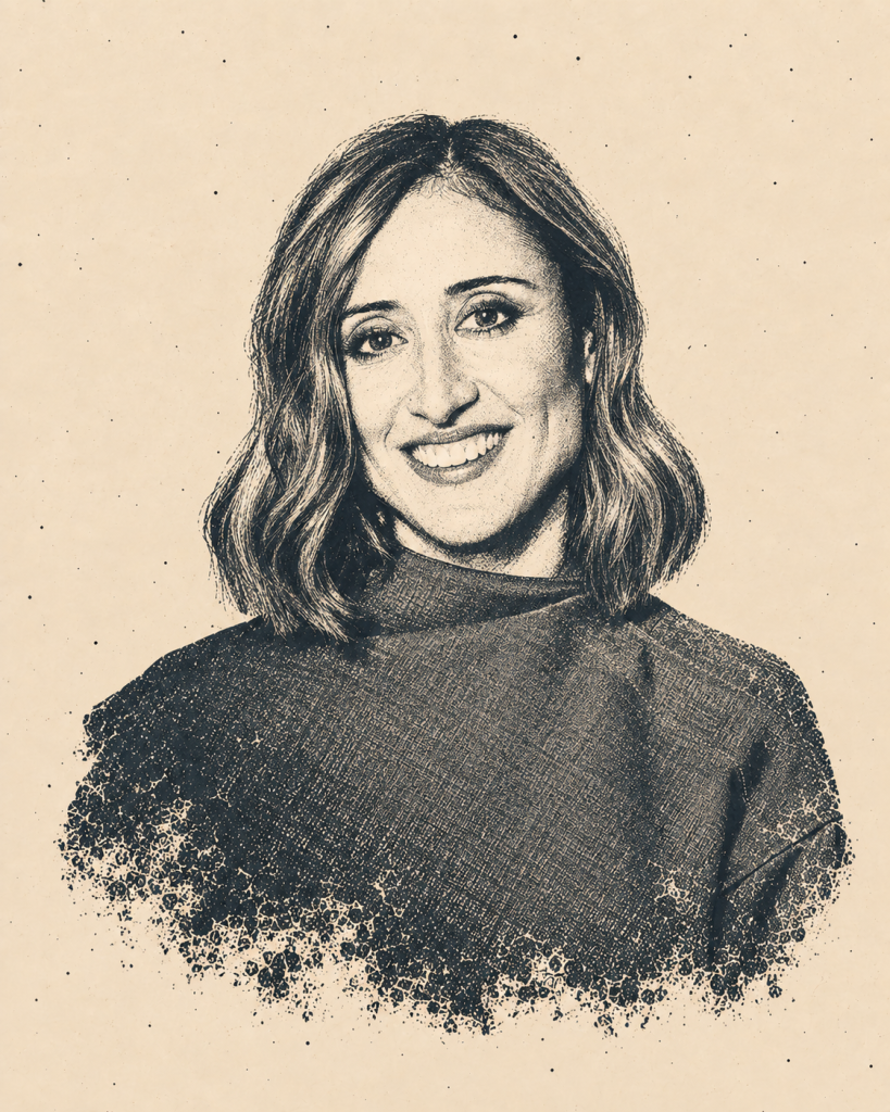 Cécile Zarokian, parfumerka Cécile Zarokian, parfumerka s vlastitim studijem u Parizu, na ilustriranom portretu