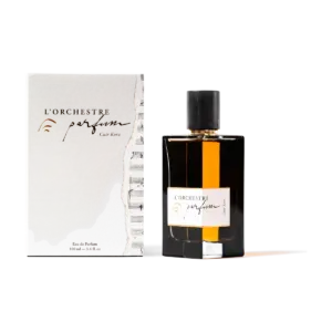 Bottle and box of L'Orchestre Cuir Kora Eau de Parfum 100 ml